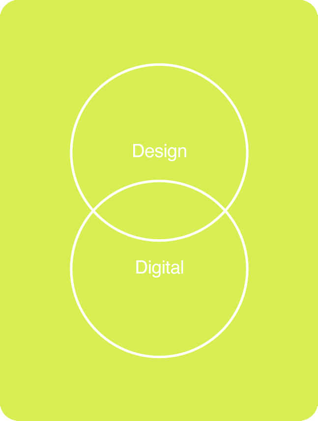We are DESIGN + DIGITAL